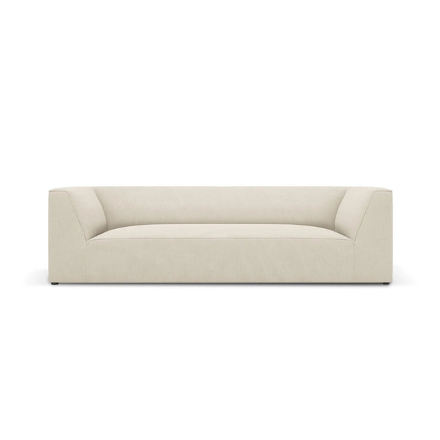 Ruby 3-Sitzer Sofa mit Bezug aus Samt, Cord oder Strukturstoff, 232x93 cm – Bild 1