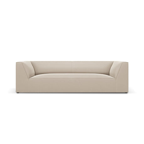 Ruby 3-Sitzer Sofa mit Bezug aus Samt (Sal1) in Beige, 232x93 cm – Bild 1
