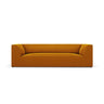Ruby 3-Sitzer Sofa mit Bezug aus Samt (Sal10) in Gelb, 232x93 cm – Bild 1