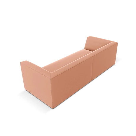 Ruby 3-Sitzer Sofa mit Bezug aus Samt (Sal11) in Rosa, 232x93 cm – Bild 5