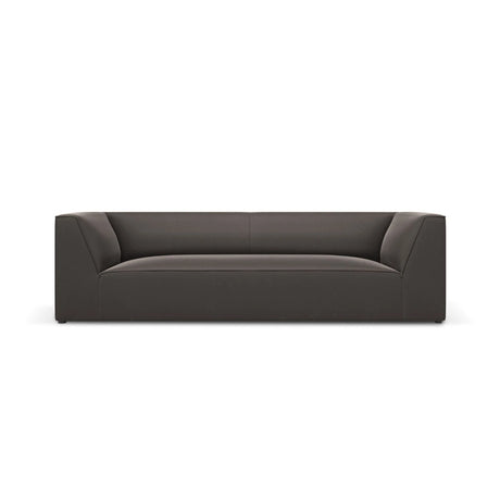 Ruby 3-Sitzer Sofa mit Bezug aus Samt (Sal18) in Dunkelgrau, 232x93 cm – Bild 1