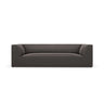 Ruby 3-Sitzer Sofa mit Bezug aus Samt (Sal18) in Dunkelgrau, 232x93 cm – Bild 1