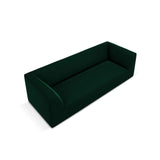 Ruby 3-Sitzer Sofa mit Bezug aus Samt (Sal7) in Flaschengrün, 232x93 cm – Bild 4