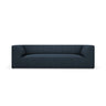 Ruby 3-Sitzer Sofa mit Bezug aus Strukturierter Stoff (Ota18) in Marineblau, 232x93 cm – Bild 1