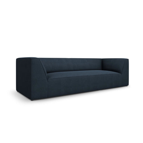 Ruby 3-Sitzer Sofa mit Bezug aus Strukturierter Stoff (Ota18) in Marineblau, 232x93 cm – Bild 3
