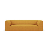 Ruby 3-Sitzer Sofa mit Bezug aus Strukturierter Stoff (Ota4) in Gelb, 232x93 cm – Bild 1