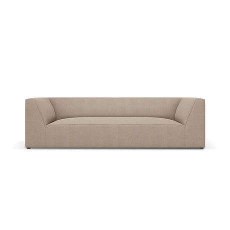 Ruby 3-Sitzer Sofa mit Bezug aus Strukturierter Stoff (Ota7) in Dunkelbeige, 232x93 cm – Bild 1