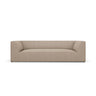 Ruby 3-Sitzer Sofa mit Bezug aus Strukturierter Stoff (Ota7) in Dunkelbeige, 232x93 cm – Bild 1