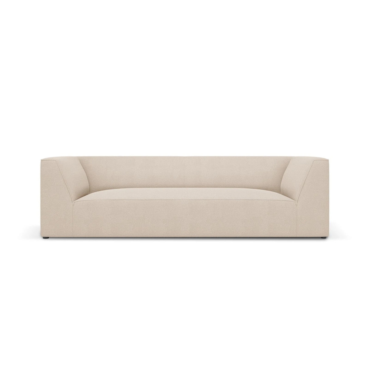 Ruby 3-Sitzer Sofa mit Bezug aus Strukturierter Stoff (Ota8) in Beige, 232x93 cm – Bild 1