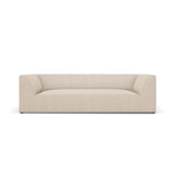 Ruby 3-Sitzer Sofa mit Bezug aus Strukturierter Stoff (Ota8) in Beige, 232x93 cm – Bild 1