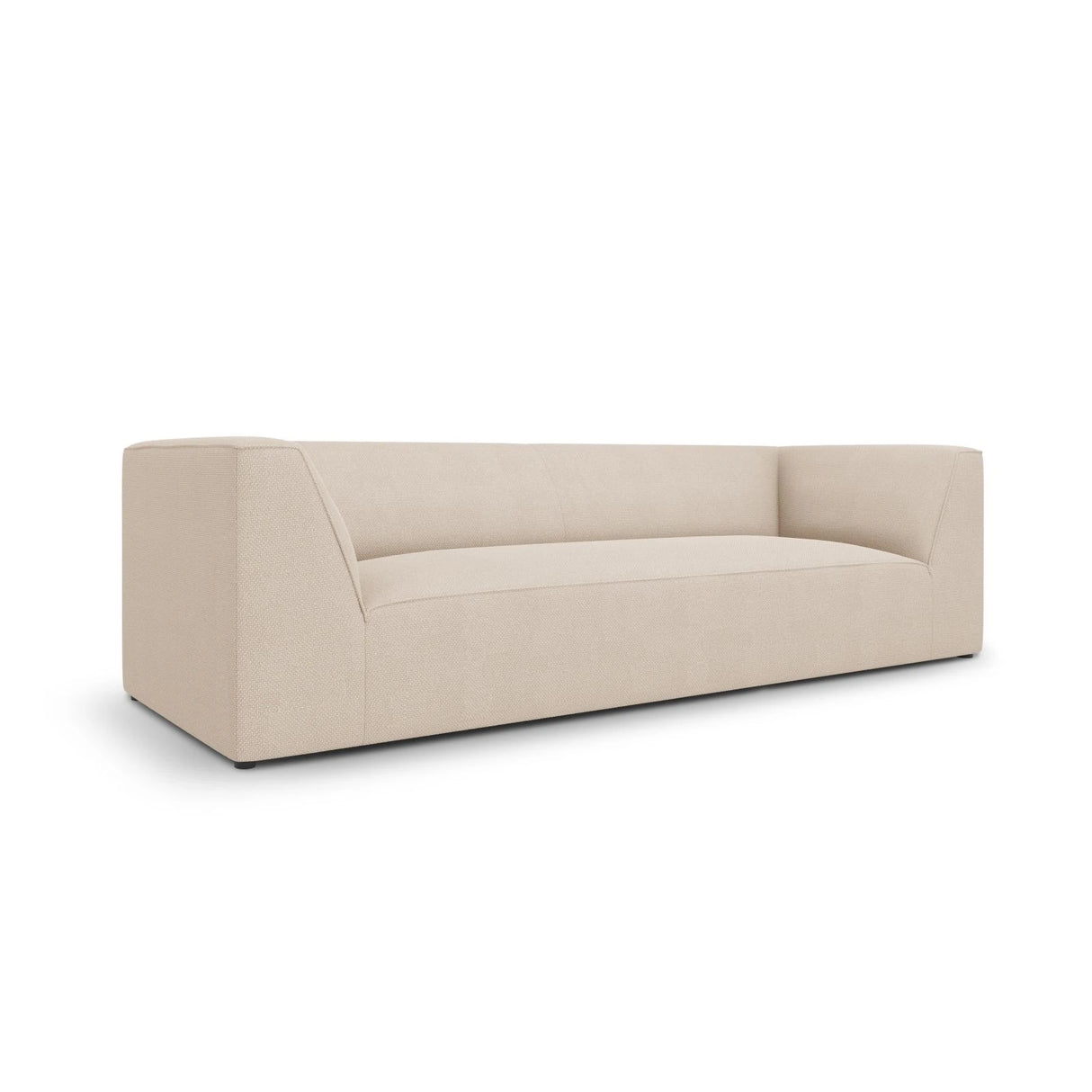 Ruby 3-Sitzer Sofa mit Bezug aus Strukturierter Stoff (Ota8) in Beige, 232x93 cm – Bild 3