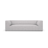 Ruby 3-Sitzer Sofa mit Bezug aus Strukturierter Stoff (Ota9) in Hellgrau, 232x93 cm – Bild 1