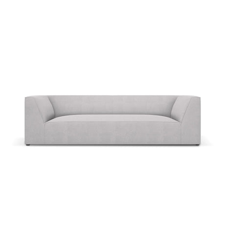 Ruby 3-Sitzer Sofa mit Bezug aus Strukturierter Stoff (Ota9) in Hellgrau, 232x93 cm – Bild 1