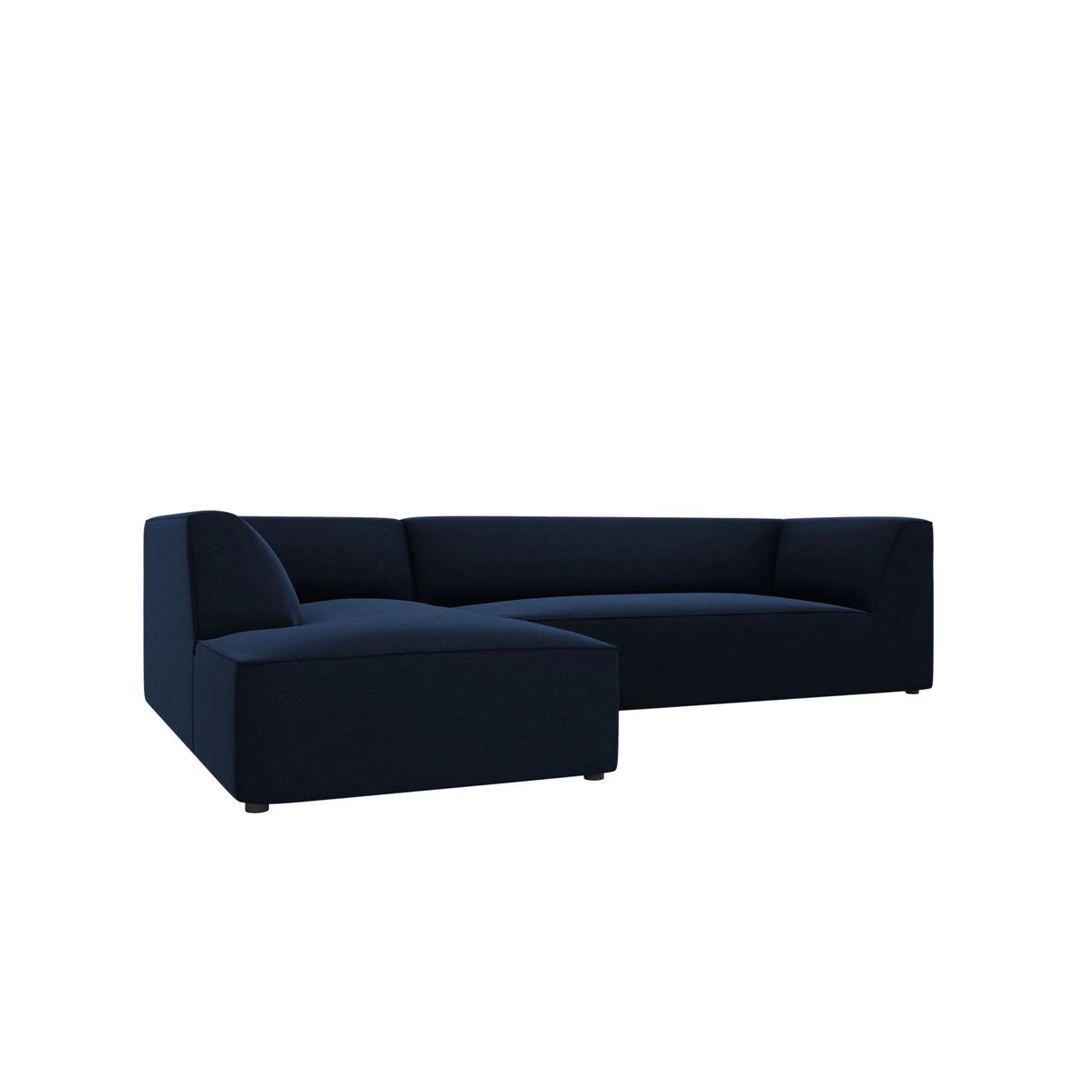 Ruby 4-Sitzer Ecksofa Links, mit Bezug aus Samt (Sal5) in Königsblau, 273x180 cm – Bild 5