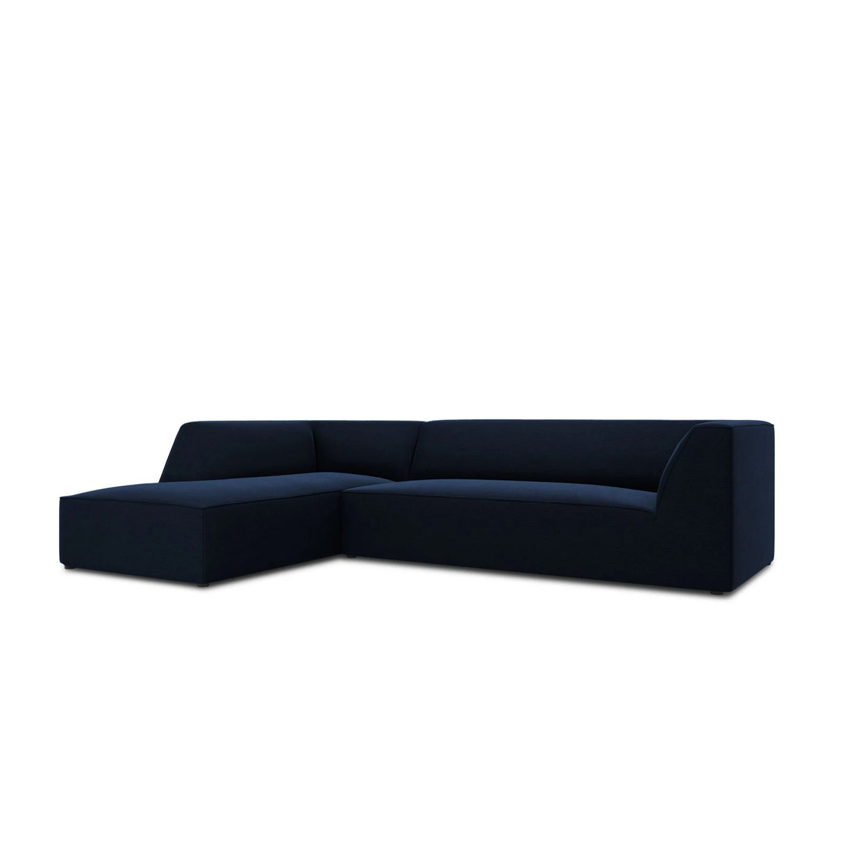Ruby 4-Sitzer Ecksofa Links, mit Bezug aus Samt (Sal5) in Königsblau, 273x180 cm – Bild 6