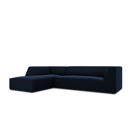 Ruby 4-Sitzer Ecksofa Links, mit Bezug aus Samt (Sal5) in Königsblau, 273x180 cm – Bild 6