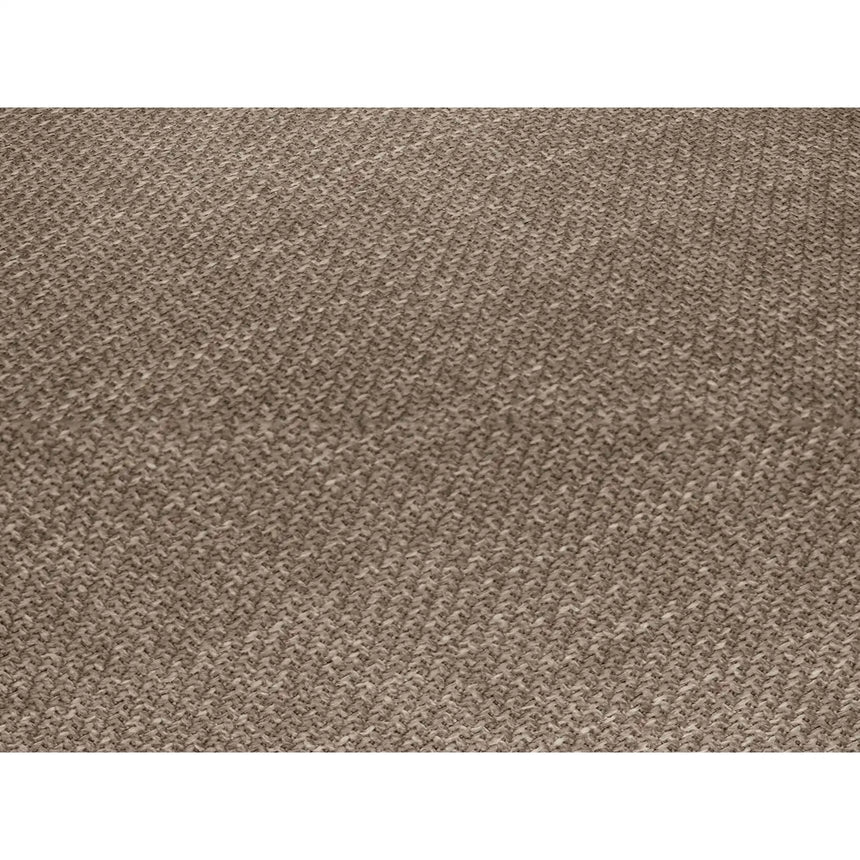 Ruby 4-Sitzer Ecksofa offen, Rechts, mit Bezug aus Strukturierter Stoff (Ota7) in Dunkelbeige, 273x180 cm – Bild 6