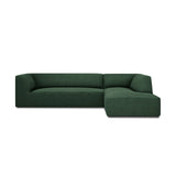 Ruby 4-Sitzer Ecksofa Rechts, mit Bezug aus Strukturierter Stoff (Ota14) in Grün, 273x180 cm – Bild 1