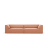Ruby 4-Sitzer Sofa mit Bezug aus Samt (Sal11) in Rosa, 302x93 cm – Bild 1