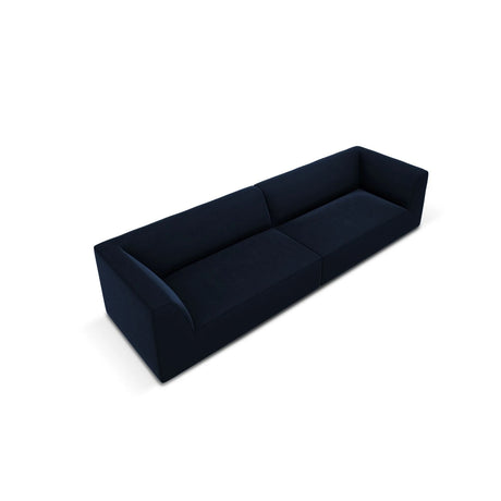 Ruby 4-Sitzer Sofa mit Bezug aus Samt (Sal5) in Königsblau, 302x93 cm – Bild 6