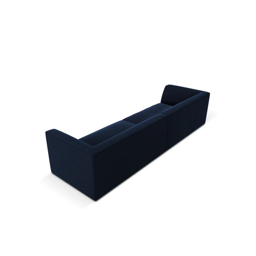 Ruby 4-Sitzer Sofa mit Bezug aus Samt (Sal5) in Königsblau, 302x93 cm – Bild 7