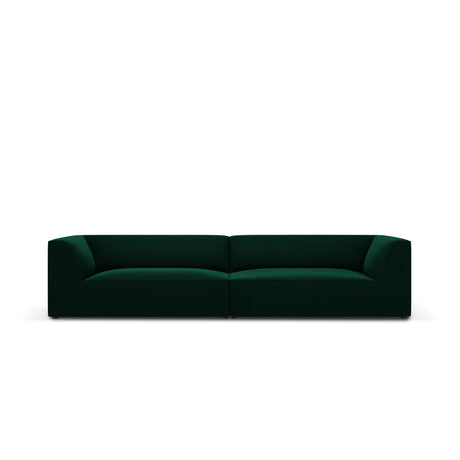 Ruby 4-Sitzer Sofa mit Bezug aus Samt (Sal7) in Flaschengrün, 302x93 cm – Bild 1