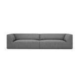 Ruby 4-Sitzer Sofa mit Bezug aus Strukturierter Stoff (Ota11) in Grau, 302x93 cm – Bild 1
