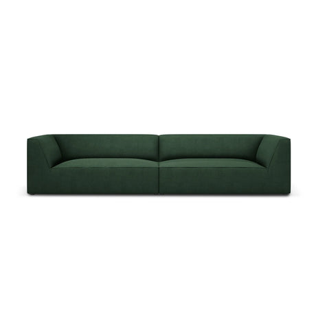 Ruby 4-Sitzer Sofa mit Bezug aus Strukturierter Stoff (Ota14) in Grün, 302x93 cm – Bild 1