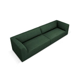 Ruby 4-Sitzer Sofa mit Bezug aus Strukturierter Stoff (Ota14) in Grün, 302x93 cm – Bild 4
