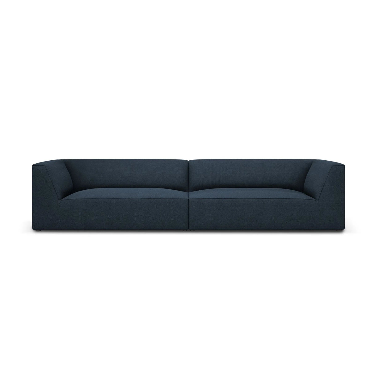 Ruby 4-Sitzer Sofa mit Bezug aus Strukturierter Stoff (Ota18) in Marineblau, 302x93 cm – Bild 1