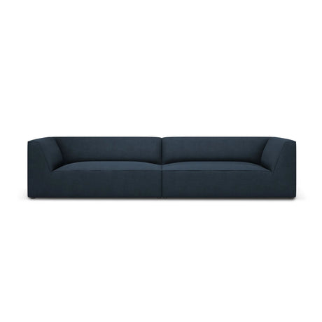 Ruby 4-Sitzer Sofa mit Bezug aus Strukturierter Stoff (Ota18) in Marineblau, 302x93 cm – Bild 1
