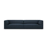 Ruby 4-Sitzer Sofa mit Bezug aus Strukturierter Stoff (Ota18) in Marineblau, 302x93 cm – Bild 1