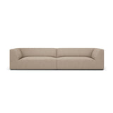 Ruby 4-Sitzer Sofa mit Bezug aus Strukturierter Stoff (Ota7) in Dunkelbeige, 302x93 cm – Bild 1