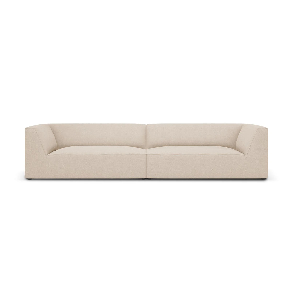 Ruby 4-Sitzer Sofa mit Bezug aus Strukturierter Stoff (Ota8) in Beige, 302x93 cm – Bild 1