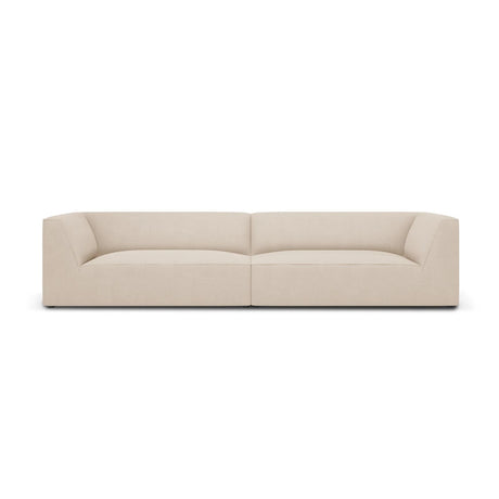 Ruby 4-Sitzer Sofa mit Bezug aus Strukturierter Stoff (Ota8) in Beige, 302x93 cm – Bild 1