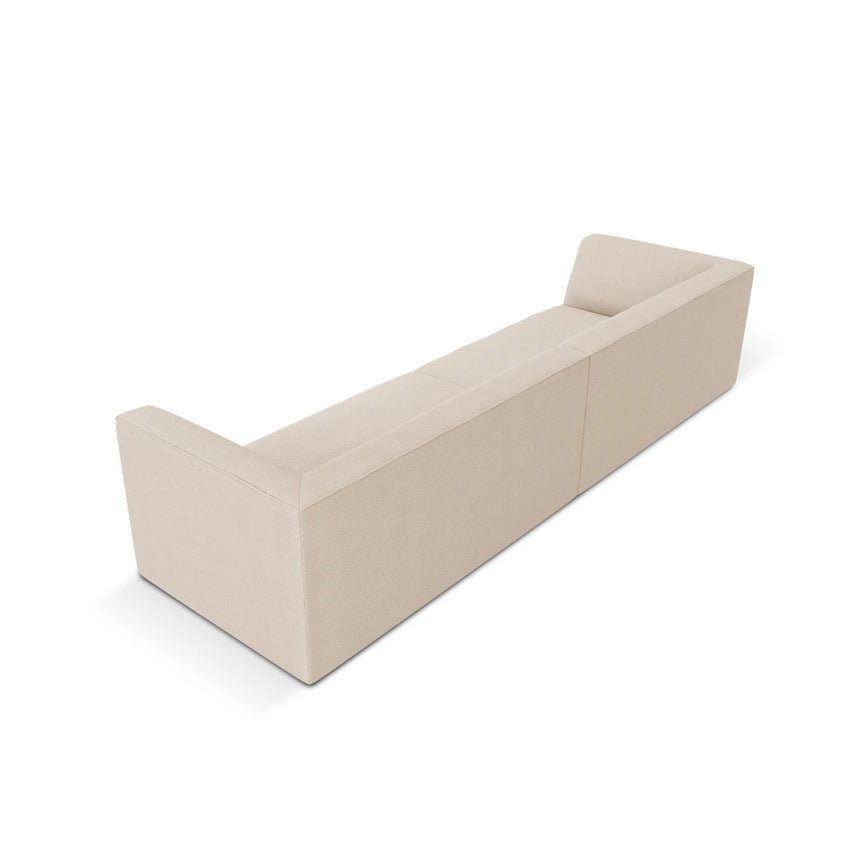 Ruby 4-Sitzer Sofa mit Bezug aus Strukturierter Stoff (Ota8) in Beige, 302x93 cm – Bild 5