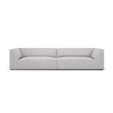 Ruby 4-Sitzer Sofa mit Bezug aus Strukturierter Stoff (Ota9) in Hellgrau, 302x93 cm – Bild 1