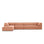 Ruby 5-Sitzer Ecksofa Links, mit Bezug aus Samt (Sal11) in Rosa, 366x180 cm – Bild 1