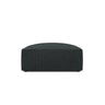 Ruby Pouf mit Bezug in Cord (ScaBla) in Schwarz, 93x93 cm – Bild 1