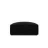 Ruby Pouf mit Bezug in Samt (Sal19) in Schwarz, 93x93 cm – Bild 1