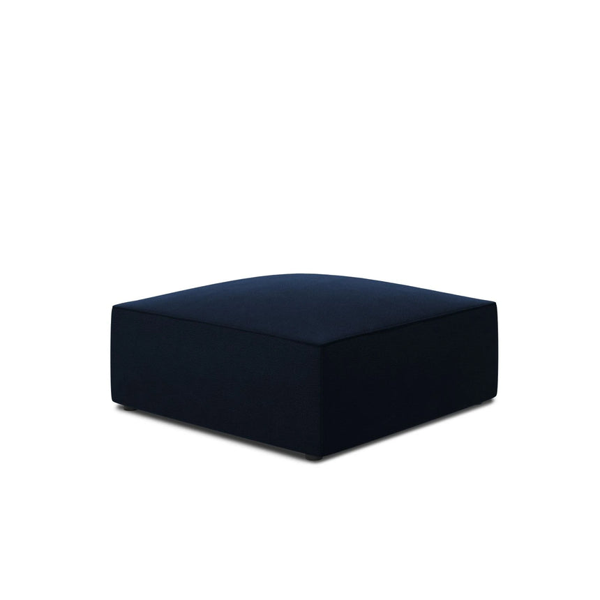 Ruby Pouf mit Bezug in Samt (Sal5) in Königsblau, 93x93 cm – Bild 4