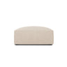 Ruby Pouf mit Bezug in Strukturierter Stoff (Ota8) in Beige, 93x93 cm – Bild 1