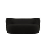 Saamit 3-Sitzer Sofa mit Bezug aus Boucle (ASCBLACK) in Schwarz, 178x72 cm – Bild 4