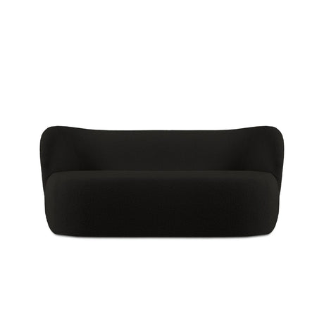 Saamit 3-Sitzer Sofa mit Bezug aus Boucle (ASCBLACK) in Schwarz, 178x72 cm – Bild 4