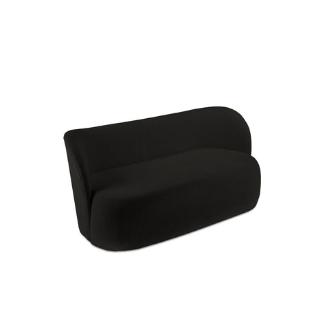 Saamit 3-Sitzer Sofa mit Bezug aus Boucle (ASCBLACK) in Schwarz, 178x72 cm – Bild 7