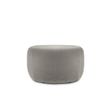 Saamit Pouf mit Bezug aus Boucle (ASCTAUPE) in Grau, 76x67 cm – Bild 4