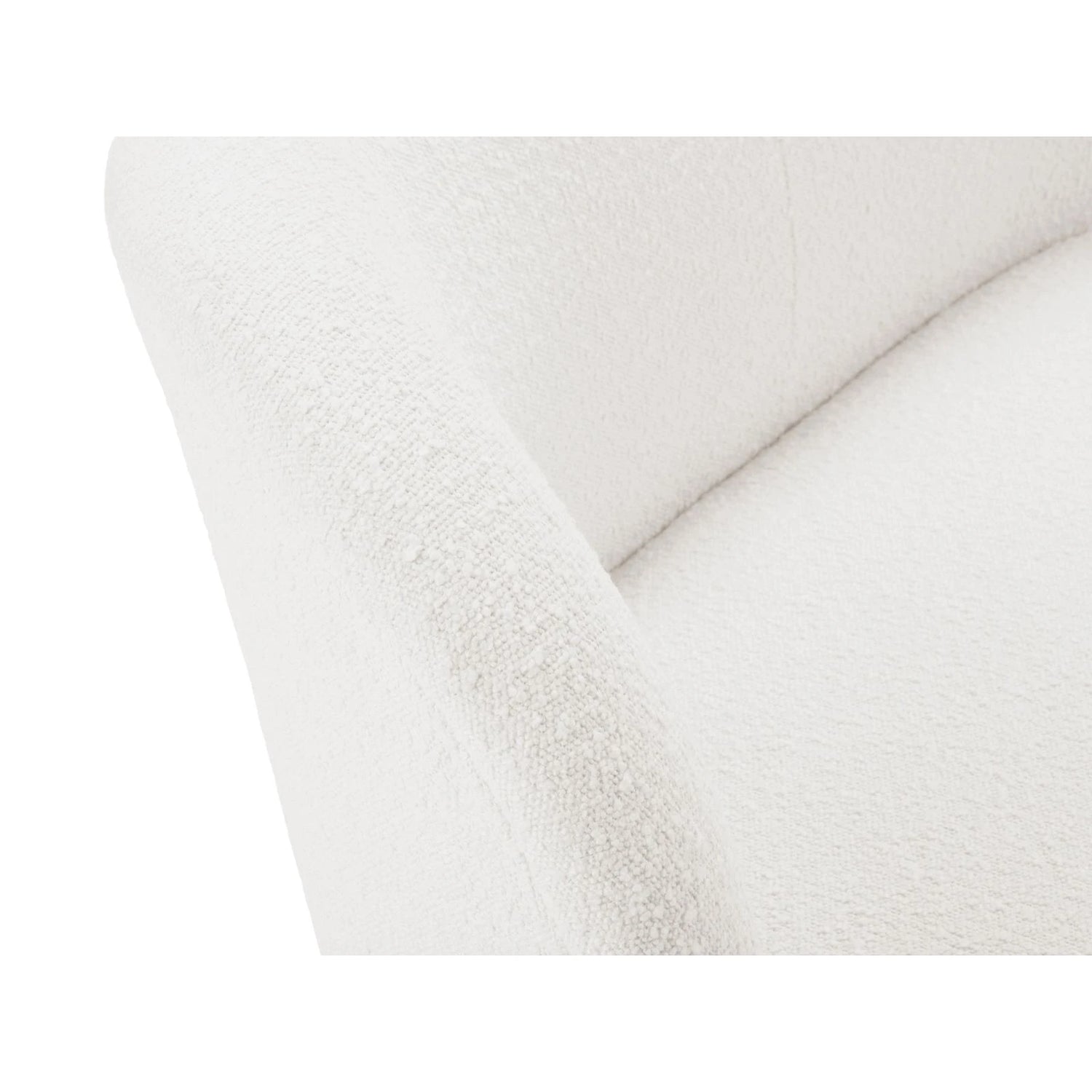 Saamit Sessel mit Bezug aus Boucle, 86x72 cm – Bild 3