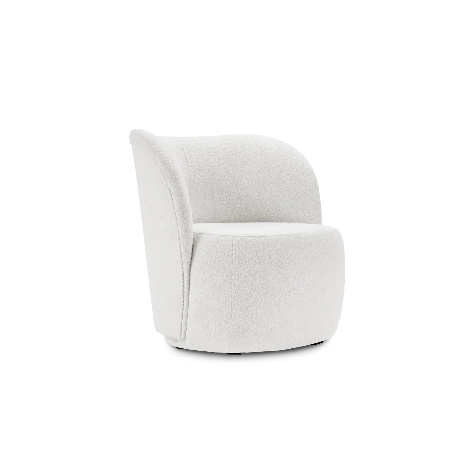 Saamit Sessel mit Bezug aus Boucle, 86x72 cm – Bild 4