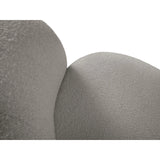 Saamit Sessel mit Bezug aus Boucle (ASCTAUPE) in Grau, 86x72 cm – Bild 9