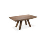 Sally ausziehbarer Esstisch aus Eichenfurnier und Eiche, 180-380 cm - ZEN ZONE Furniture